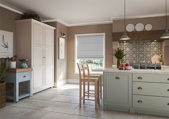 Tussah, Ivory - Roman Blind - Image 6